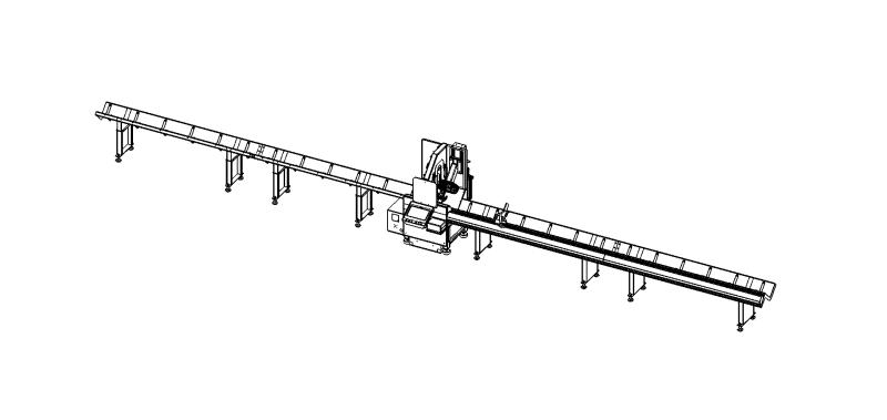RQ-3600H Panjur Kutu ve Lamel Kesim Makinesi