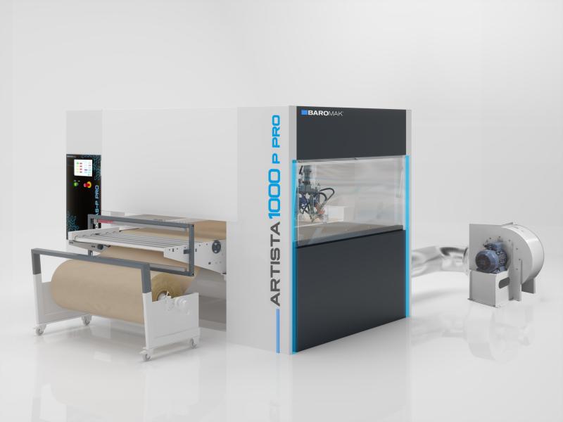 ARTISTA 1000 P PRO AUTOMATIC SPRAY MACHINE WITH PAPER CONVEYOR
