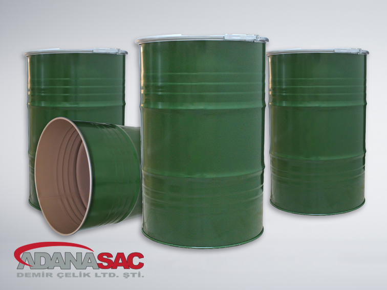 Food Grade/Petrochemical Strap Metal Barrel