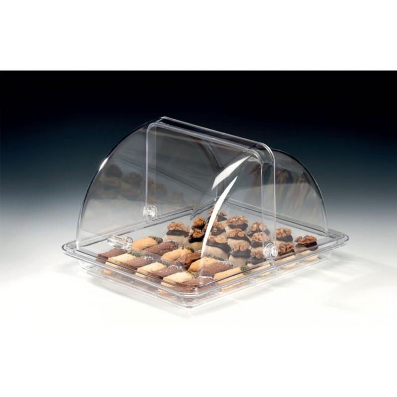 ZCP 710 KOMPLE POLYCARBONAT MUHAFAZA KABI GN ½ 28 X 34 X H:21 cm