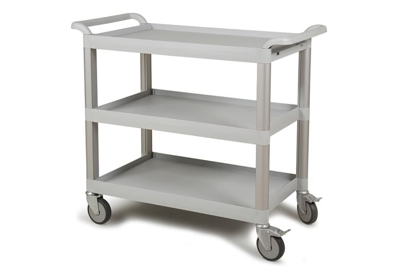 Service Trolley with 2 Brakes and 125 mm Wheels