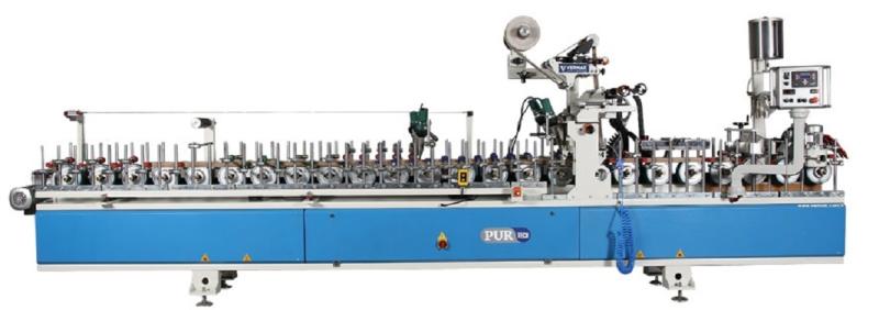 PUR TUTKALLI PVC KAPLAMA MAKİNESİ MONOBLOK 6 M