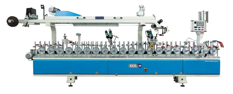 SOLVENT TUTKALLI PVC PROFİL KAPLAMA MAKİNESİ MONOBLOK 5 M