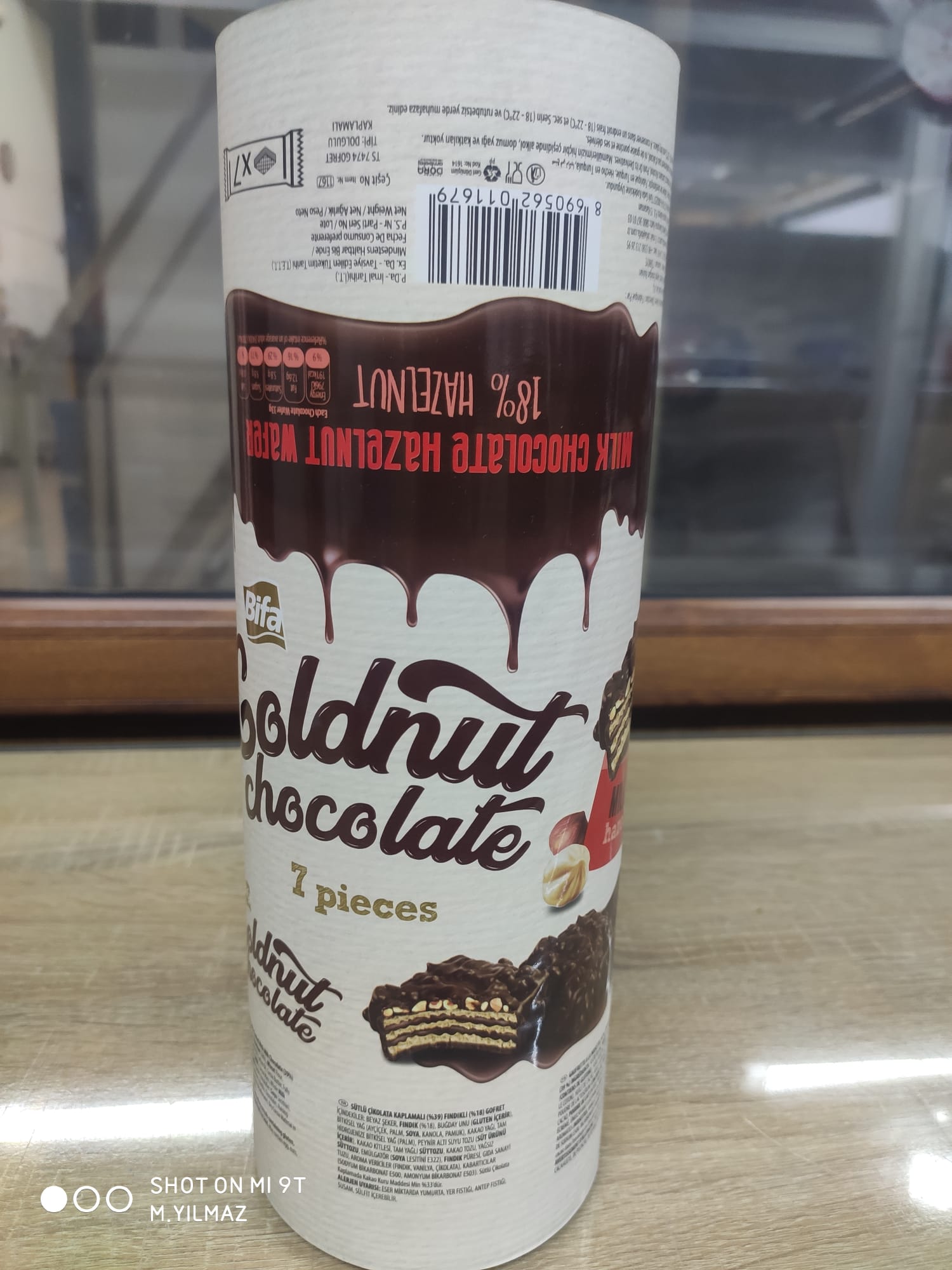 Goldnut chocolate