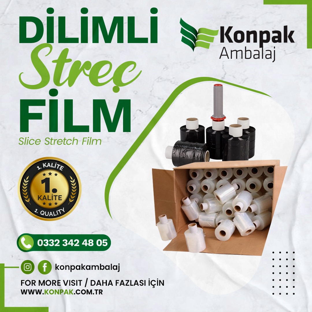 STRECH FİLM ÇEŞİTLERİ / P.E GIDA STRECH FİLM