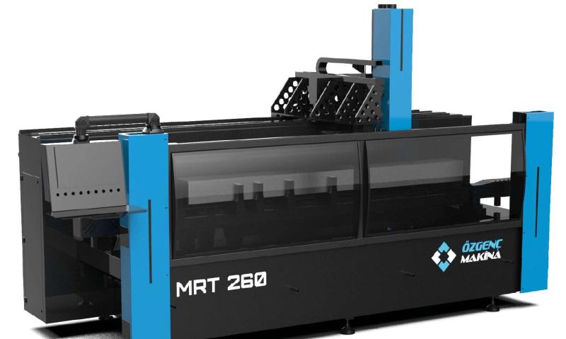 CNC Alüminyum Profil İşleme ve Kertme 4 Eksen CNC Makina