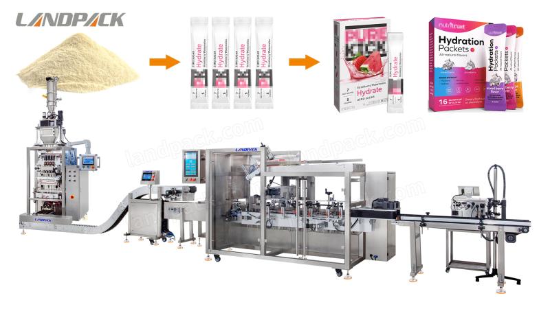 Multi lanes packing machine