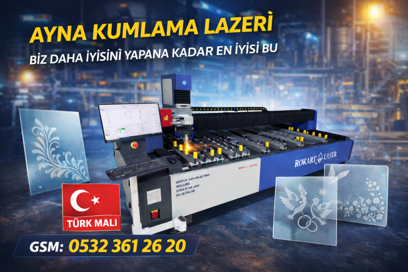 200 watt Ayna Kumlama Makinesi