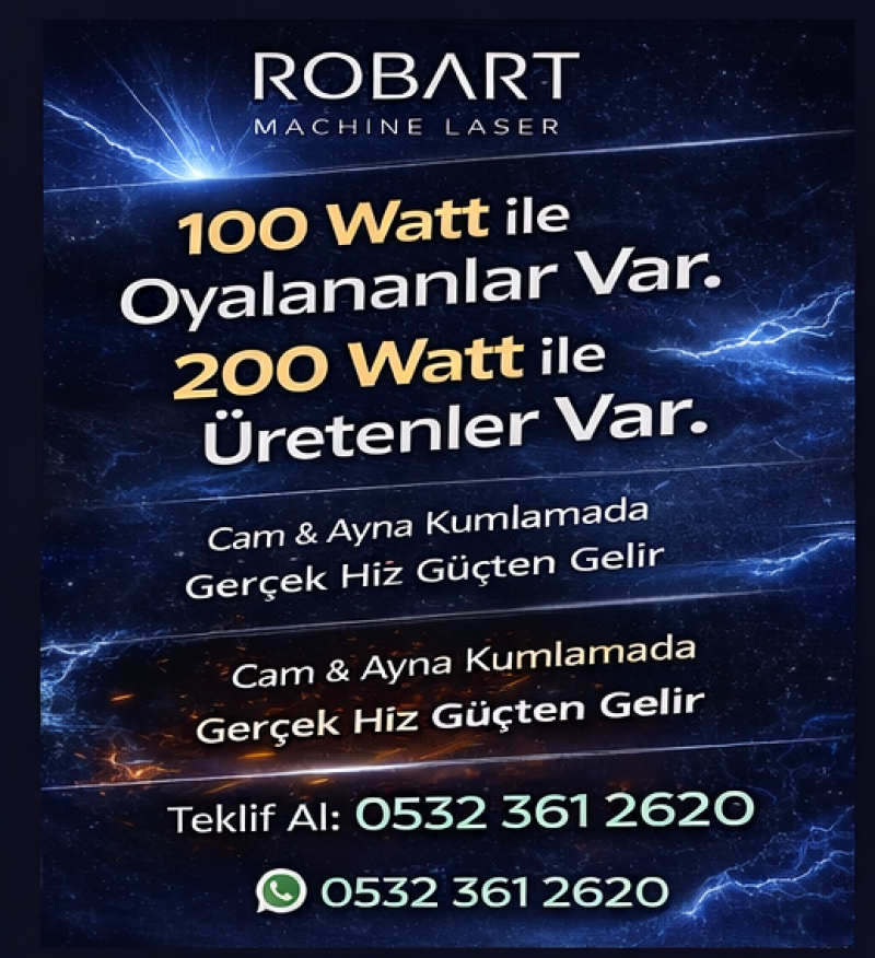 200 watt Cam Delik Delme Lazeri