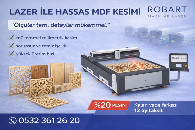 LAZER KESİM MAKİNESİ