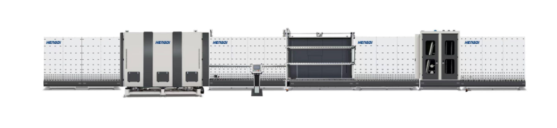 HENGDI ISICAM ROBOT PANEL PRES VE YIKAMA HATTI