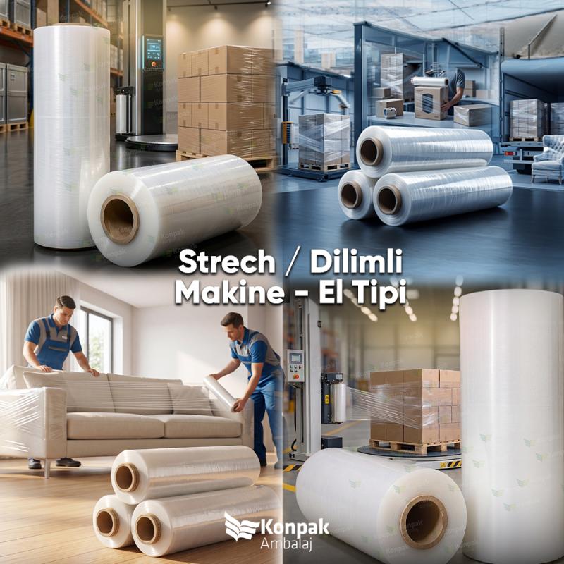 STRECH FİLM ÇEŞİTLERİ / P.E GIDA STRECH FİLM