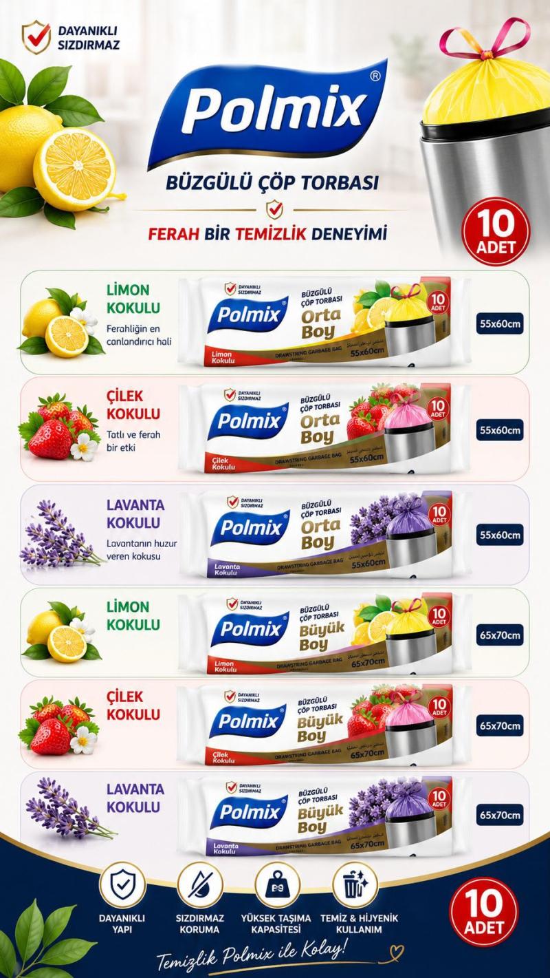 polmix çöp torbaları