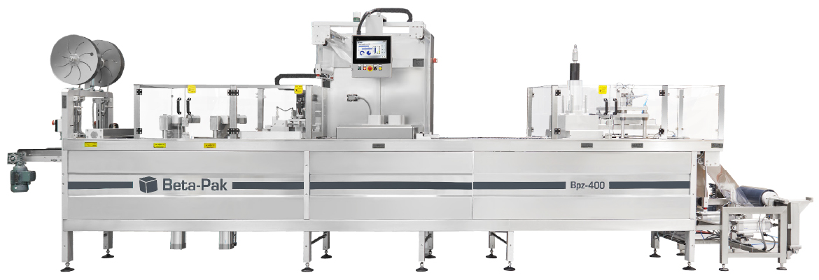 Bpz 400 Full Automatic Thermoform Packaging Machine with Chain