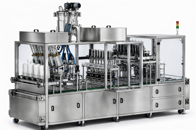 Linear Conveyor Bucket Filling Machine