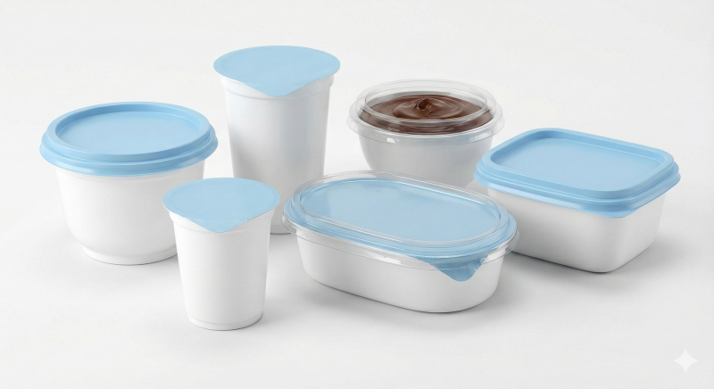 Linear Cup, Bowl and Container Filling Machine
