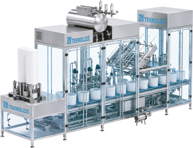Linear Continuous Bucket Filling Machine