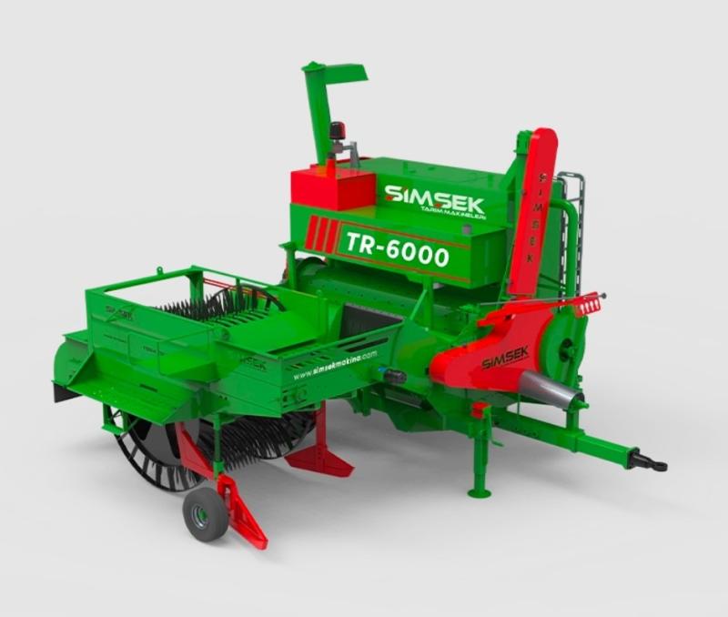 TR 6000 Kabak Çekirdeği Hasat Makinası