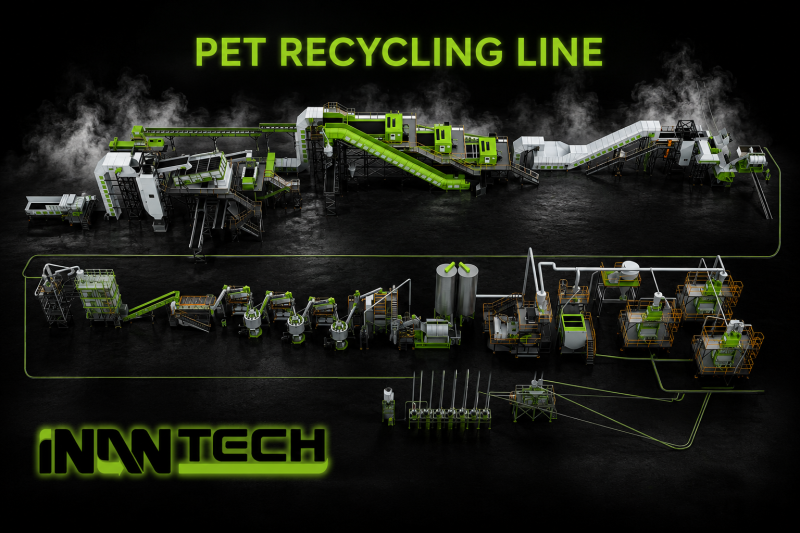 İNAN TECH PET Geri Dönüşüm Hattı