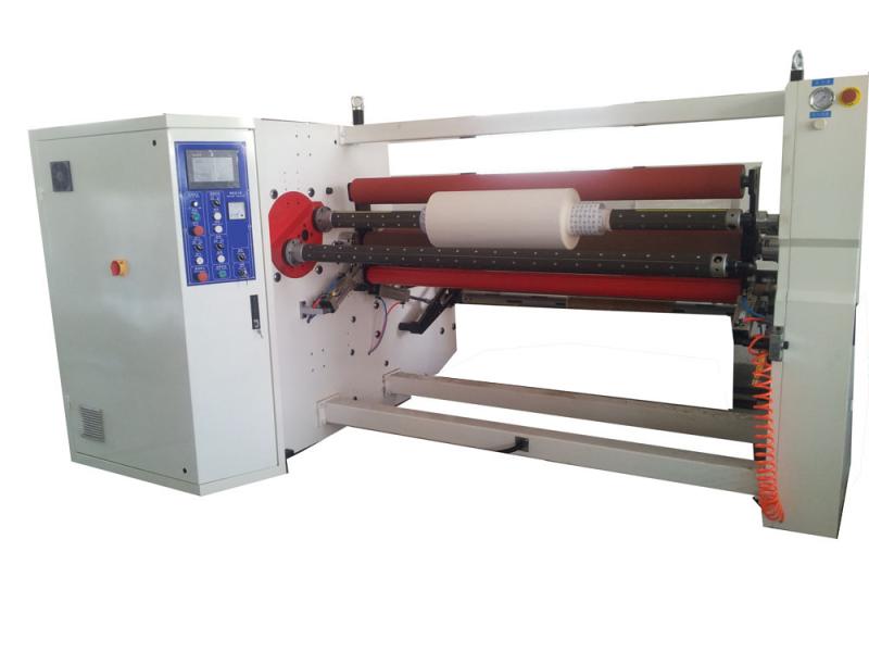 XMY006 Double shafts exchange super clear tape rewinding Machine