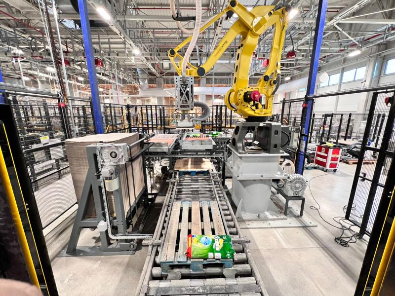 Robotic Paletleme Sistemi