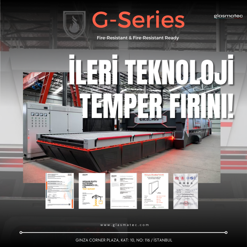 FULL KONVEKSİYONEL CAM TEMPER HATTI