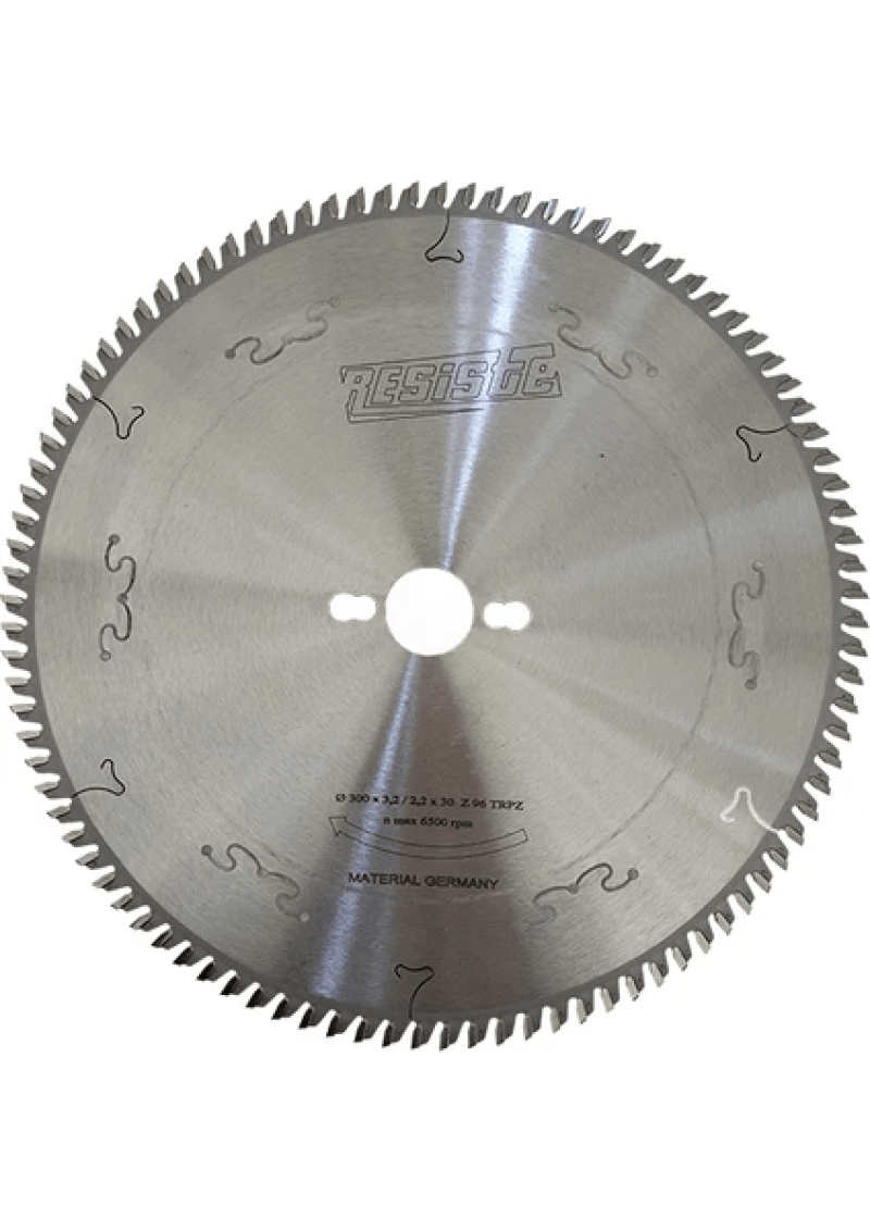 RESISTE 300x3.2/2.2x30 Z96 PRO Trapezoidal Tooth Saw Blade for Chipboard and MDF