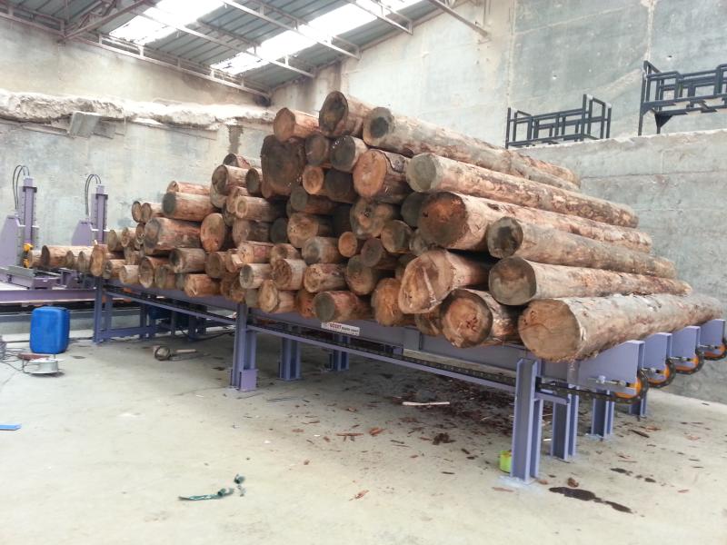 Transversal Conveyor for Log