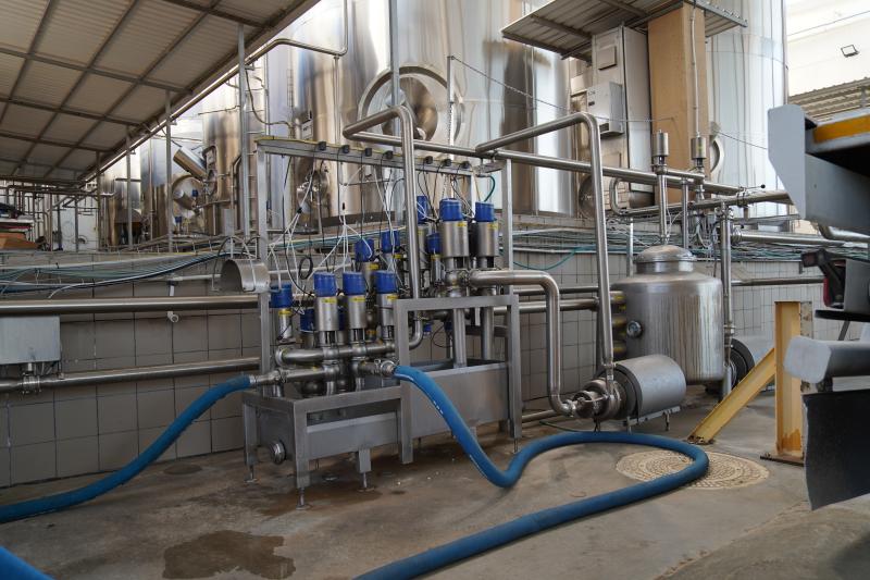 AUTOMATIC MILK RECEPTION UNIT