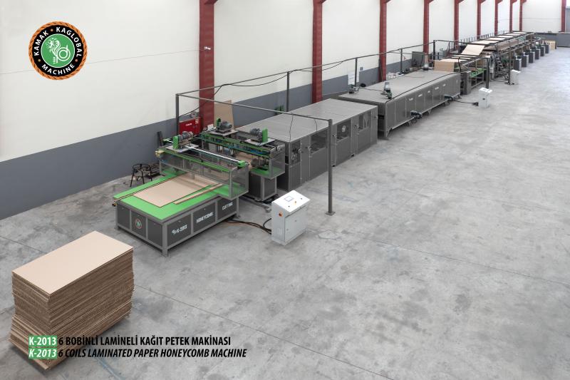 K-2013 LAMINATED PAPER HONEYCOMB MACHINE