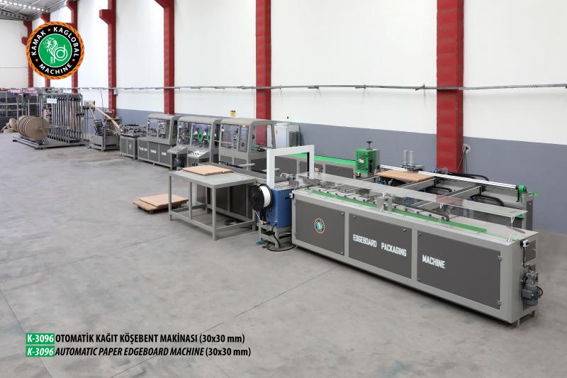K-3096  PAPER EDGEBOARD MACHINE WITH AUTOMATIC PACKAGING