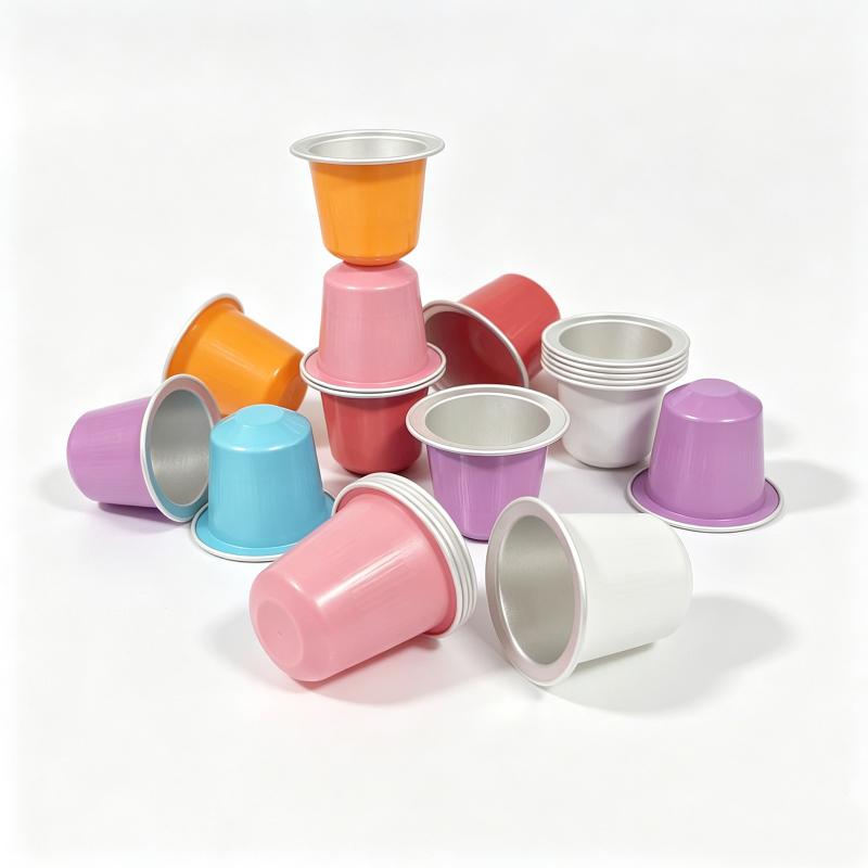 aluminum foil coffee capsule cup