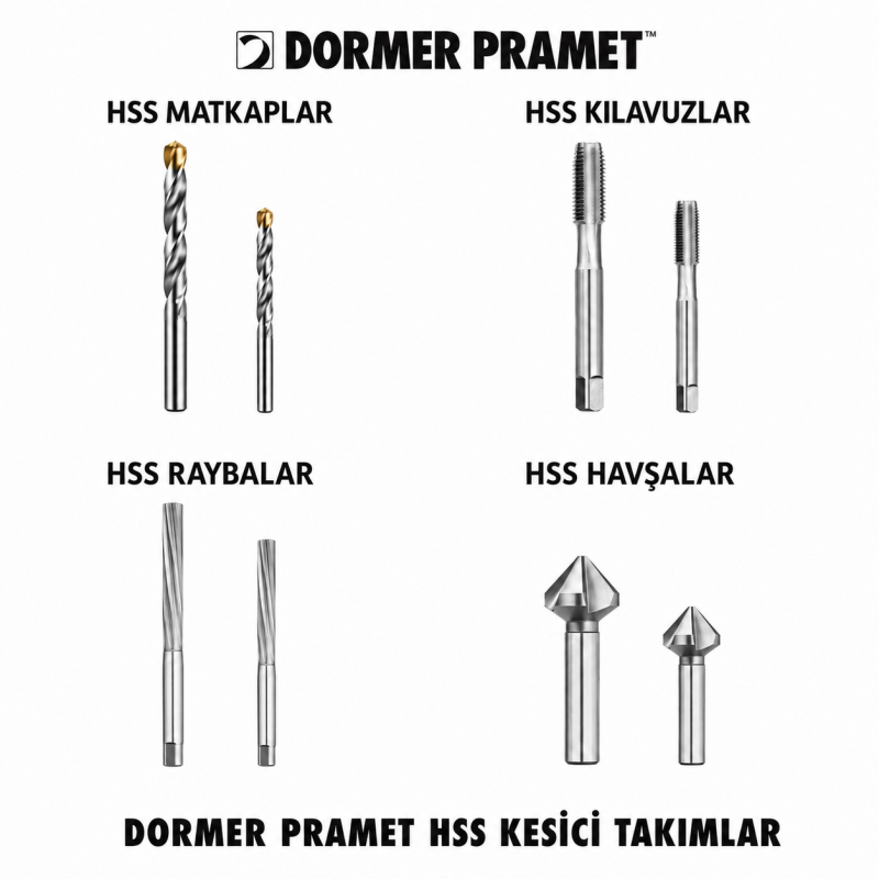 DORMER PRAMET HSS KESİCİ TAKIMLAR
