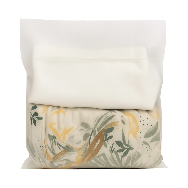 High transparent self adhesive bag, 0.035mm thickness compostable self- adhesive bag.
