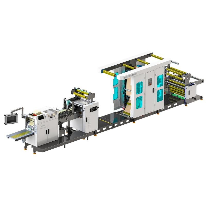 Automatic Paper Food Bag Machine (V type)