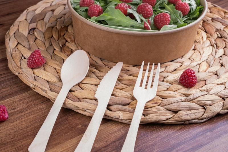 FSC Sertifikalı Ahşap Çatal, Bıçak ve Kaşık