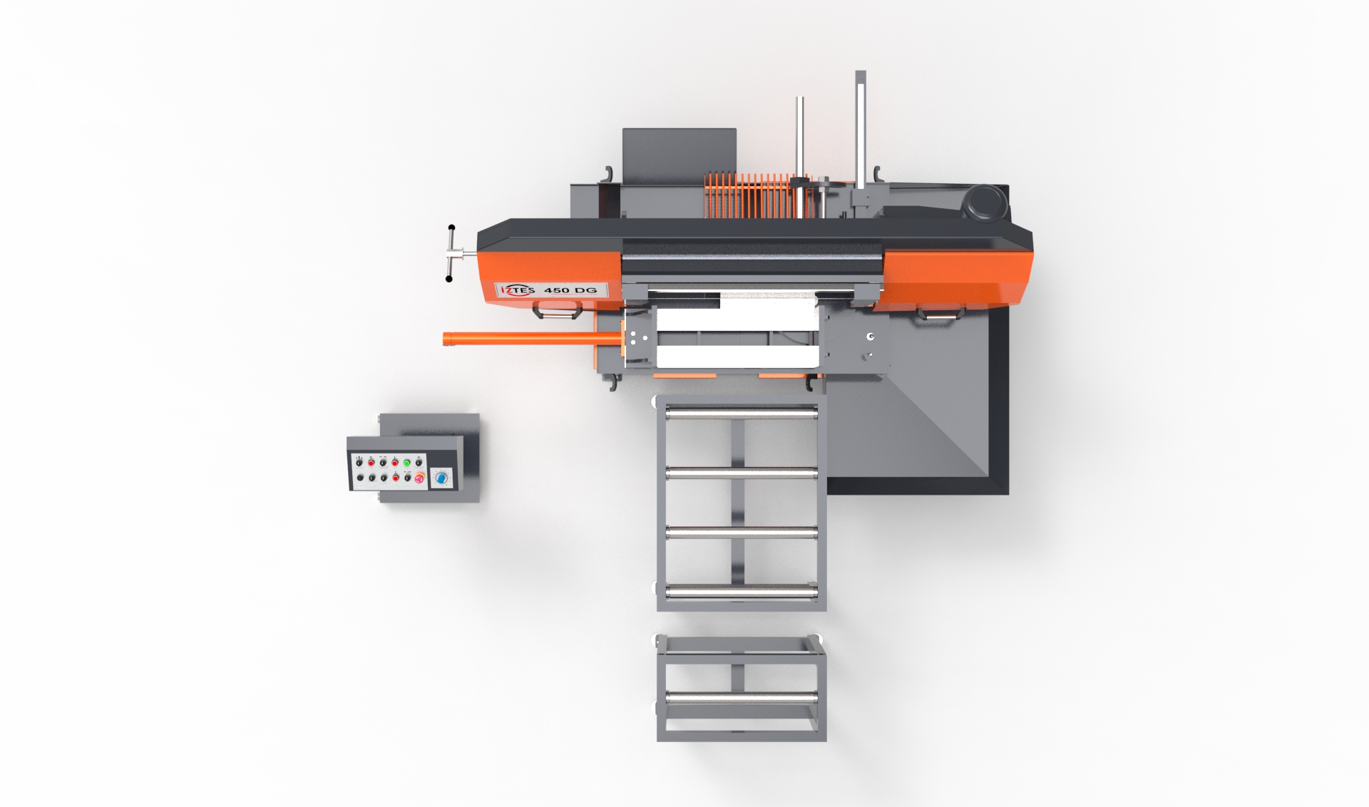 İZTES 450 DG Semi Automatic Bandsaw Machine