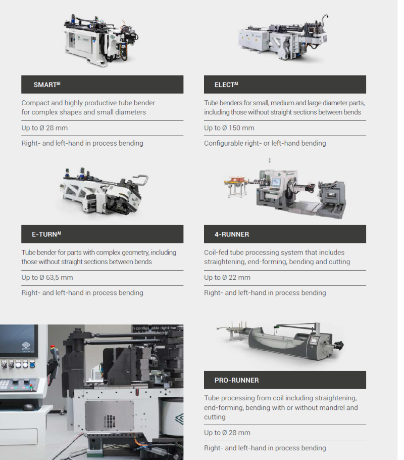 Cnc boru - profil bükme makinaları