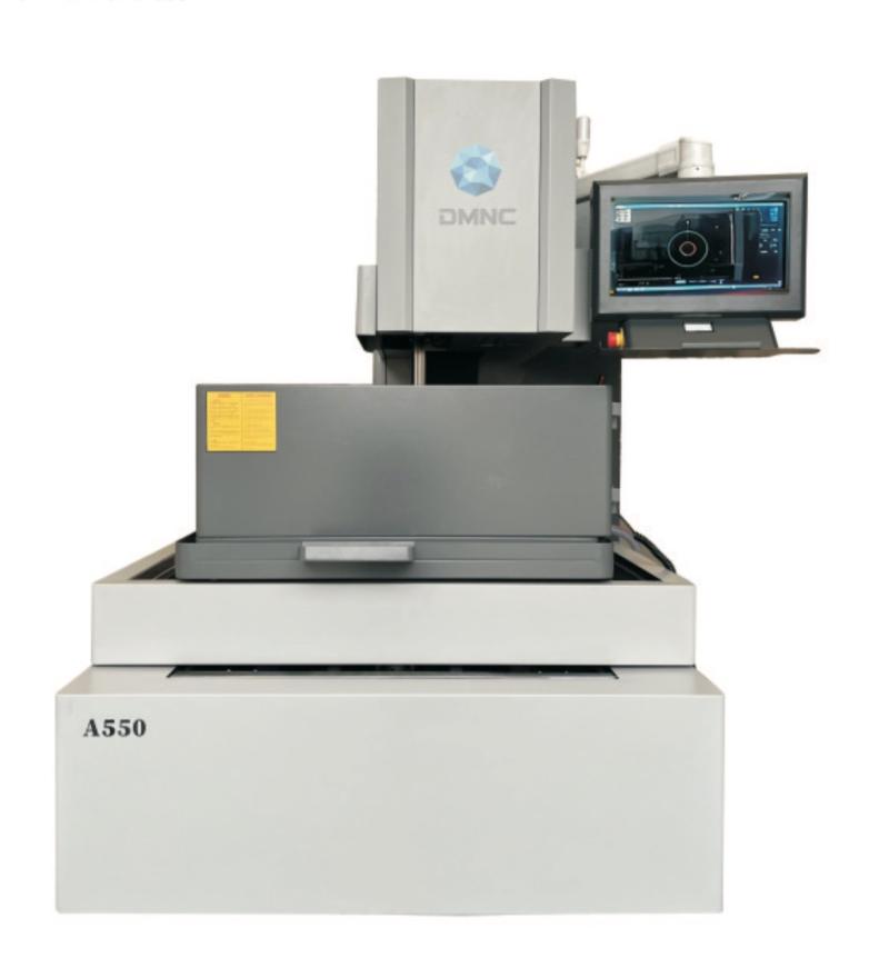 Tel kesme EDM makinesi, Model: A550