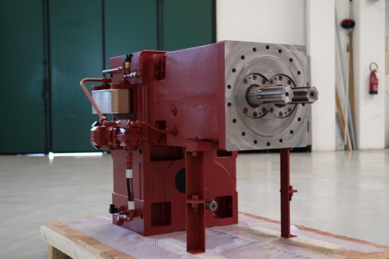 Ters Yönde Dönen Çift Vida Extruderler İçin Redüktörler Konik
