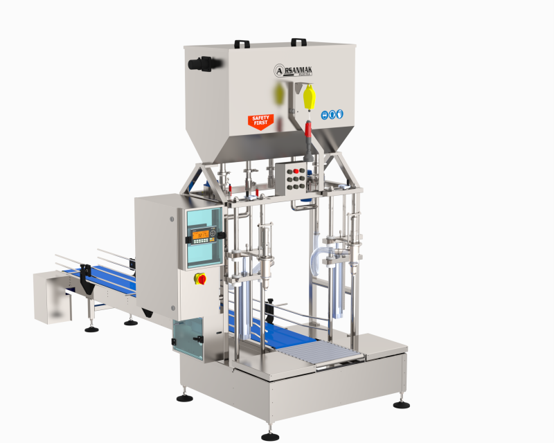 Double-Nozzled Loadcell Filling Machine