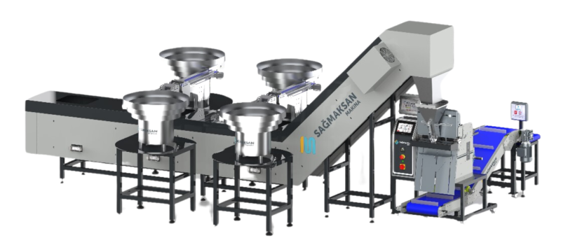 Furniture Connectors and Accessories Packaging Machine