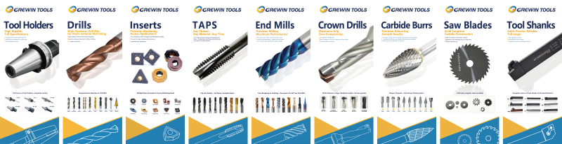 CNC Kesici Uçları,Takım Tutucular ve Mil Uçları,Mandren ve Pens,Delik Açma Takımları,Taşlama Takımları ve PCD Takımları, Frezeleme/Delme/Genişletme/Delik Açma için Katı Karbür Takımlar