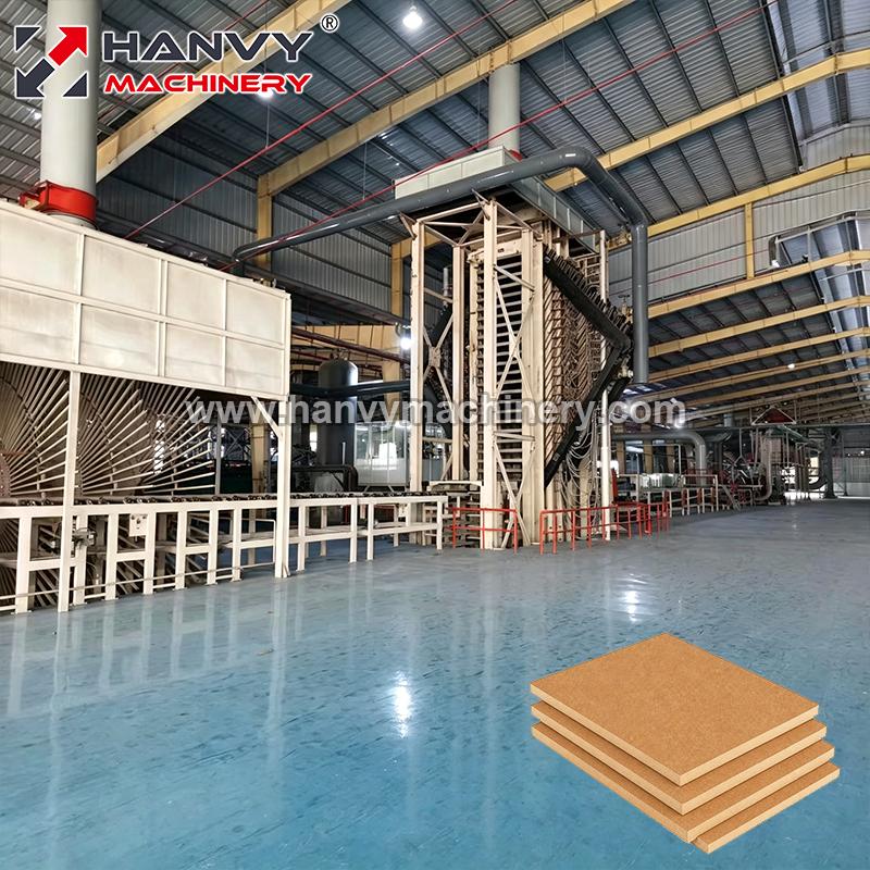 Tam Parçacık Tahtası Üretim Hattı Ekipmanları