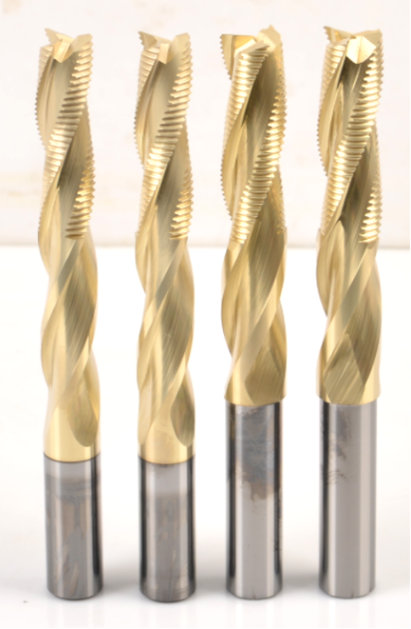 solid carbide roughing bits