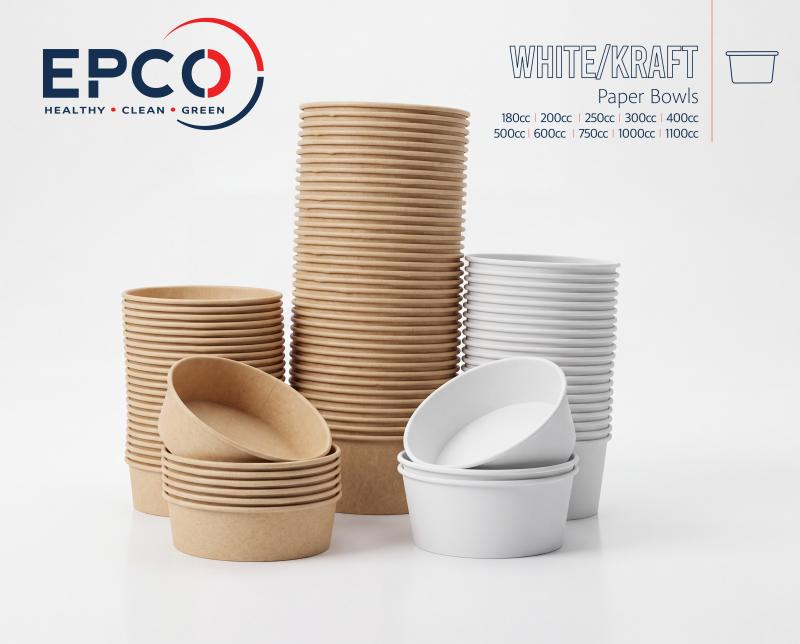 Paper Food Bowls & Takeaway Containers