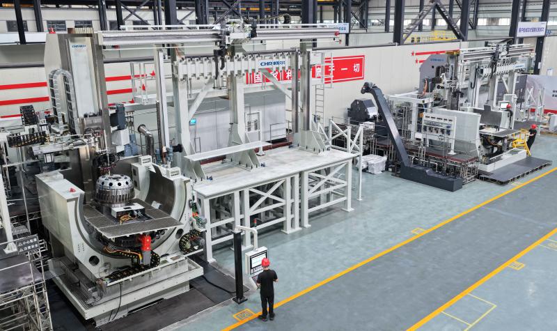 Uçak Motorları ve Gaz Türbini Disklerinin İşlenmesi İçin CNC Dikey Dış Broş Makinesi