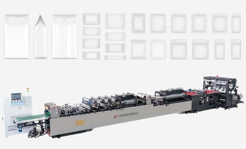 Central Sealing Machines - Self-supporting and Zipper Bag Making Machine - Square Bottom Zipper Machine