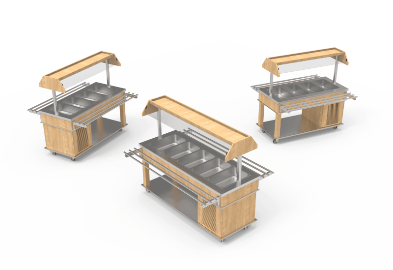 Benmari ve salad bar