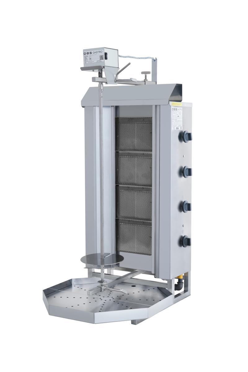 DMUG 104 Üstten Motorlu Dört Radyanlı Döner Ocağı